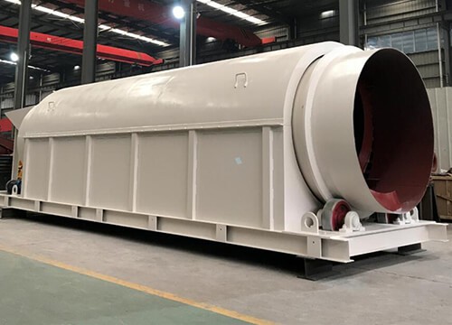 Customizable MSW Trommel Screen For Municipal Solid Waste Screening