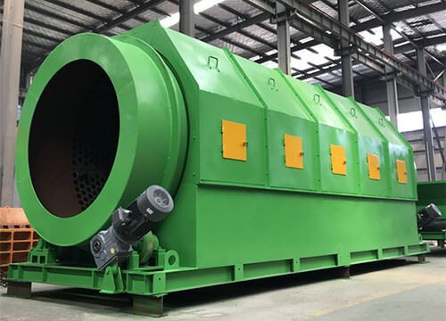 Customizable MSW Trommel Screen For Municipal Solid Waste Screening