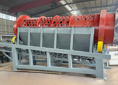 Gwo devwa Compost Trommel ekran Vann pou vann